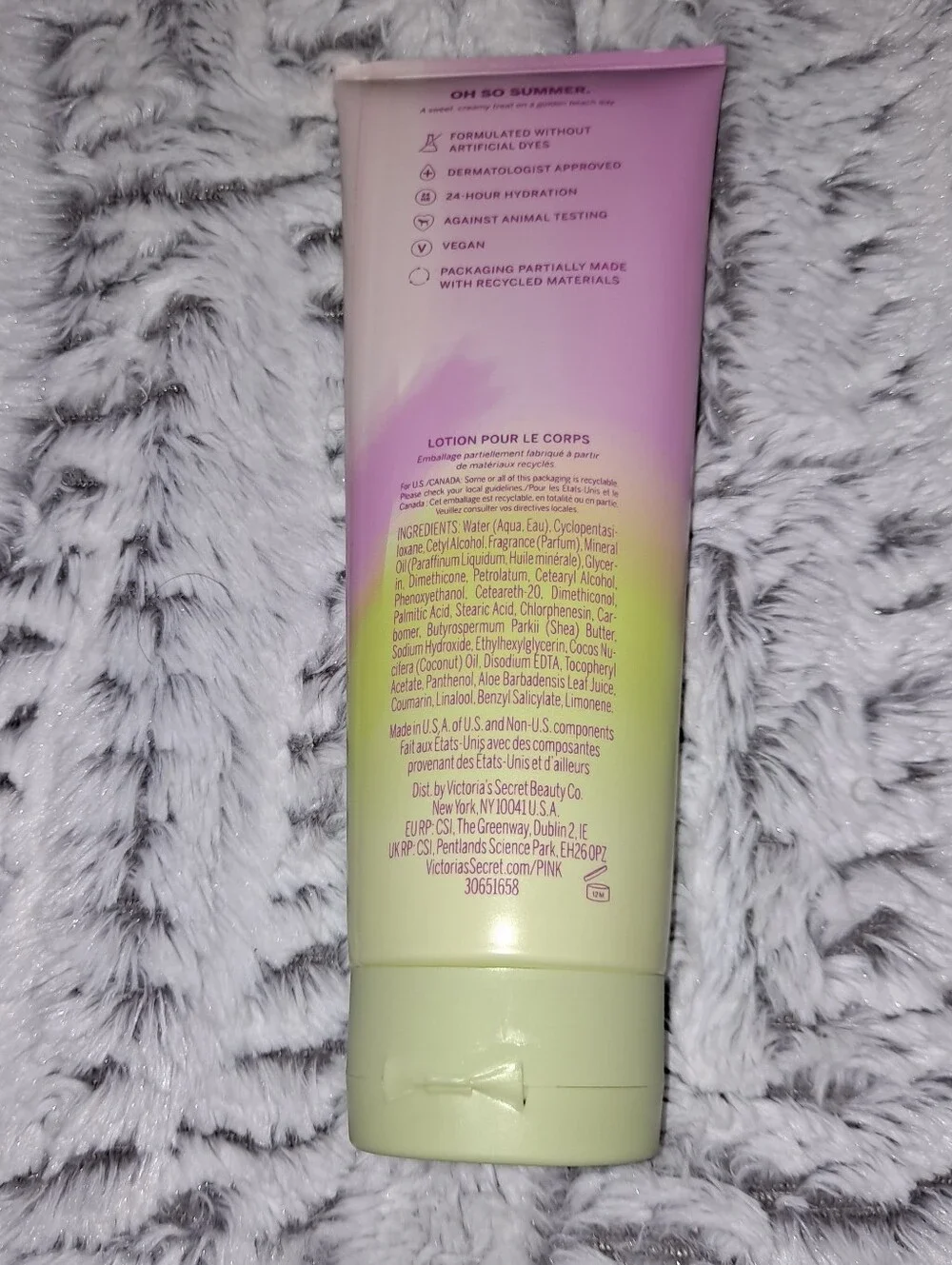 Victoria's Secret PINK Sunset Gelato Lotion New